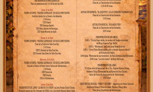 Día del Libro 2026 | Día 3