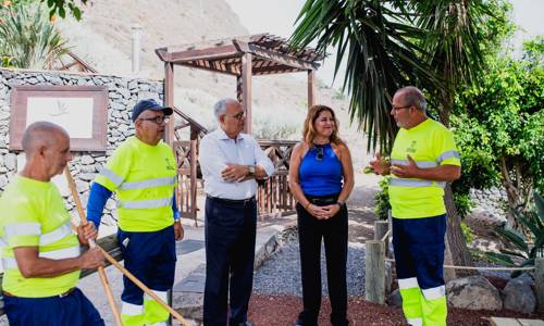 Imagen de El programa de inserción laboral para mayores de 60 años avanza en los seis municipios de La Gomera
