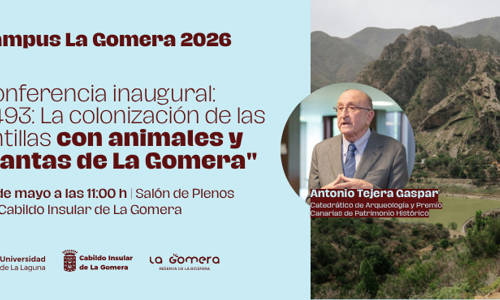 Imagen de El Cabildo acoge este jueves la conferencia inaugural de la iniciativa formativa Campus La Gomera 2026